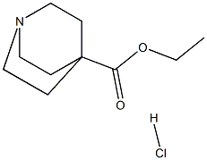Ethyl quinuclidine-4-carboxylate hydrochloride Structure