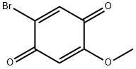 2-BroMo-5-Methoxycyclohexa-2,5-diene-1,4-dione Structure