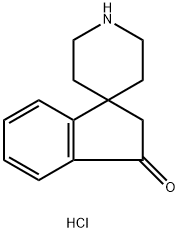 spiro[indene-1,4'-piperidin]-3(2H)-one hydrochloride Structure