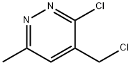 3-Chloro-4-(chloroMethyl)-6-Methylpyridazine Structure