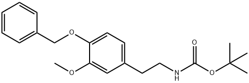 tert-butyl 4-(benzyloxy)-3-MethoxyphenethylcarbaMate Structure