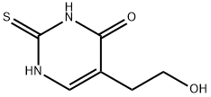 2,3-Dihydro-5-(2-hydroxyethyl)-2-thioxo-4(1H)-pyriMidinone 구조식 이미지