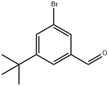 3-broMo-5-tert-butylbenzaldehyde Structure