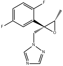 1-(((2R,3S)-2-(2,5-difluorophenyl)-3-Methyloxiran-2-yl)Methyl)-1H-1,2,4-triazole 구조식 이미지