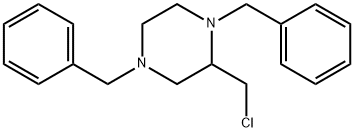 1,4-dibenzyl-2-(chloroMethyl)piperazine Structure