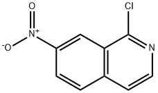 1-chloro-7-nitroisoquinoline Structure