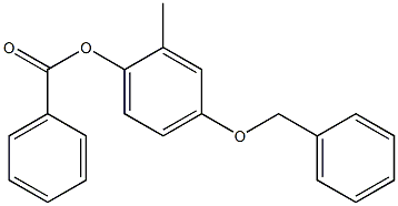 4-(Benzyloxy)-2-Methylphenyl benzoate 구조식 이미지