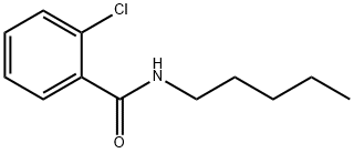 2-Chloro-N-n-pentylbenzaMide, 97% 구조식 이미지