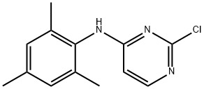 2-chloro-N-MesitylpyriMidin-4-aMine Structure