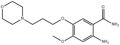 2-aMino-4-Methoxy-5-(3-Morpholinopropoxy)benzaMide Structure