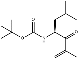 카르바믹산,[(1S)-3-메틸-1-(2-메틸프로필)-2-옥소-3-부테닐]-,1,1-디메틸에틸에스테르(9CI) 구조식 이미지