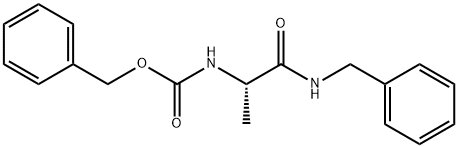 N-(Benzyloxycarbonyl)-L-alanine benzylaMide Structure