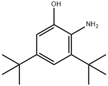 2-amino-3,5-ditert-butylphenol Structure