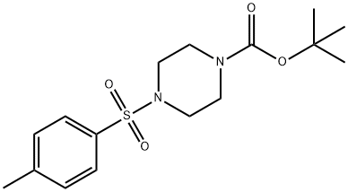 tert-부틸4-토실피페라진-1-카르복실레이트 구조식 이미지