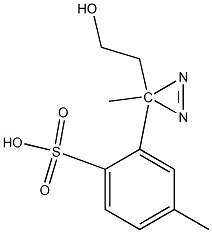 3-Methyl-3H-diazirine-3-ethanol 4-methylbenzenesulfonate Structure