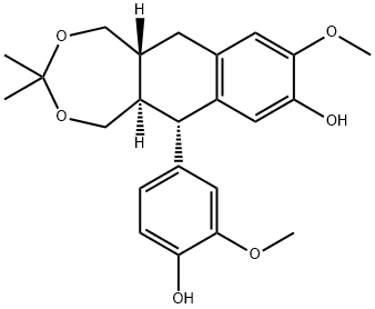 9,9'-O-isopropyllidene-isolariciresil Structure