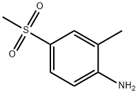 2-Methyl-4-(Methylsulfonyl)aniline 구조식 이미지
