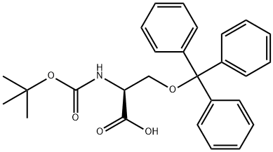 252897-67-9 (S)-2-((tert-Butoxycarbonyl)aMino)-3-(trityloxy)propanoic acid