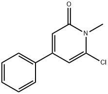 6-Chloro-1-Methyl-4-phenylpyridin-2(1H)-one Structure