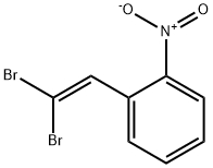1-(2,2-DibroMovinyl)-2-nitrobenzene Structure