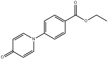 Ethyl 4-(4-oxopyridin-1(4H)-yl)benzoate Structure