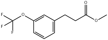 메틸3-(3-(트리플루오로메톡시)페닐)프로파노에이트 구조식 이미지