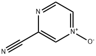 3-Cyanopyrazine 1-oxide 구조식 이미지