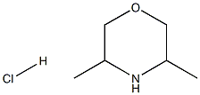 3,5-DiMethylMorpholine hydrochloride Structure