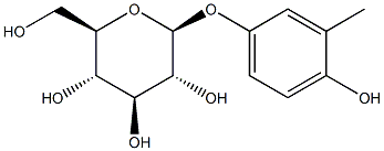 HOMOARBUTIN 구조식 이미지