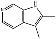 2,3-디메틸-1H-피롤로[2,3-c]피리딘 구조식 이미지