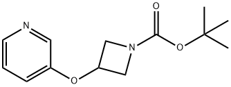 tert-butyl 3-(pyridin-3-yloxy)azetidine-1-carboxylate Structure