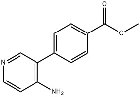 Methyl 4-(4-aMinopyridin-3-yl)benzoate Structure