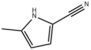 5-메틸-1H-피롤-2-카보니트릴(염분데이터:무료) 구조식 이미지