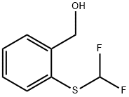 (2-((difluoroMethyl)thio)phenyl)Methanol Structure