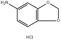 Benzo[d][1,3]dioxol-5-aMine hydrochloride 구조식 이미지