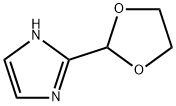 2–[1,3]디옥솔란–2–일–1H–이미다졸 구조식 이미지