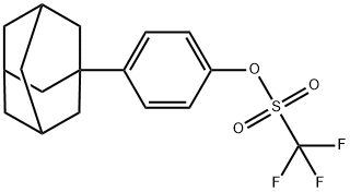 4-(AdaMantan-1-yl)phenyl trifluoroMethanesulfonate 구조식 이미지