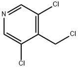 3,5-디클로로-4(클로로메틸)피리딘 구조식 이미지