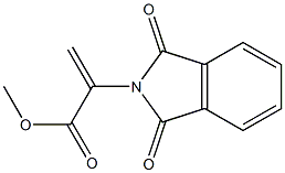 메틸2-(1,3-디옥소이소인돌-2-일)프로프-2-에노에이트 구조식 이미지