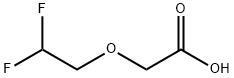 (2,2-Difluoroethoxy)acetic Acid 구조식 이미지