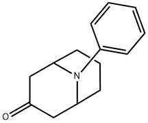 9-phenyl-9-azabicyclo[3.3.1]nonan-3-one Structure