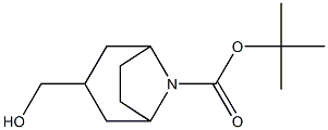 exo-8-Boc-8-azabicyclo[3.2.1]octane-3-Methanol Structure