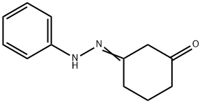 (Z)-3-(2-phenylhydrazono)cyclohexanone 구조식 이미지