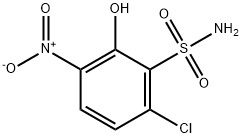 6-chloro-2-hydroxy-3-nitrobenzenesulfonaMide Structure