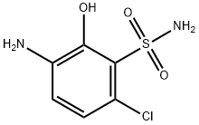 3-aMino-6-chloro-2-hydroxybenzenesulfonaMide Structure