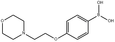 4-(2-Morpholinoethoxy)phenylboronic acid Structure