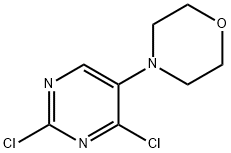 4-(2,4-Dichloro-5-pyriMidyl)Morpholine 구조식 이미지