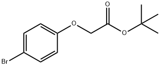 tert-butyl 2-(4-broMophenoxy)acetate Structure