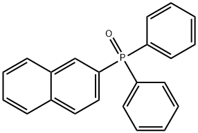 naphthalen-2-yldiphenylphosphine oxide Structure