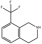 8-TrifluoroMethyl-1,2,3,4-tetrahydro-isoquinoline Structure